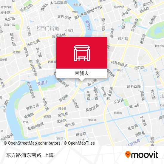 东方路浦东南路地图