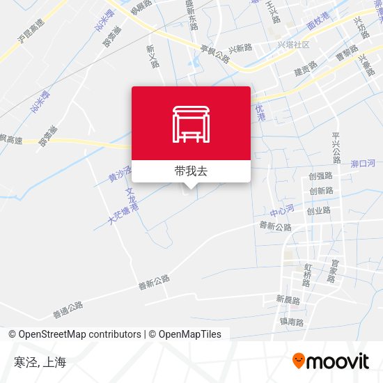寒泾地图