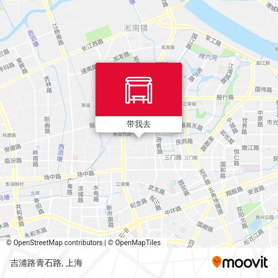 吉浦路青石路地图