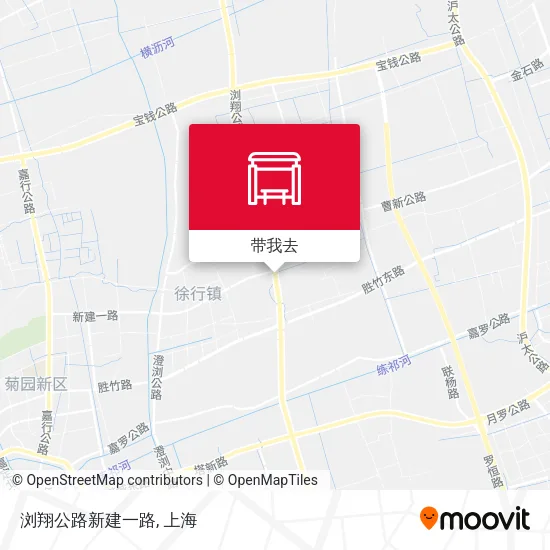 浏翔公路新建一路地图