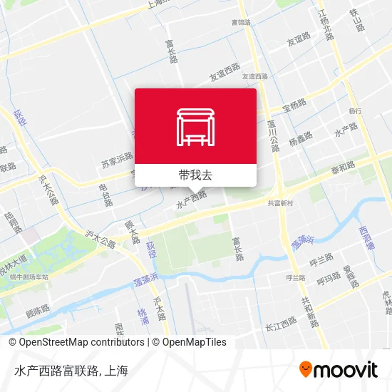 水产西路富联路地图