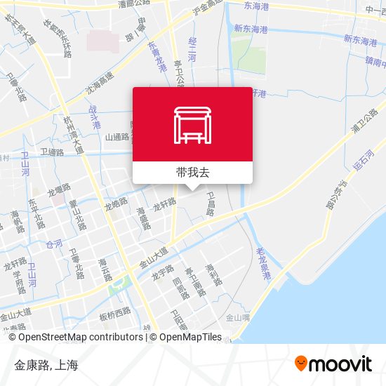 金康路地图