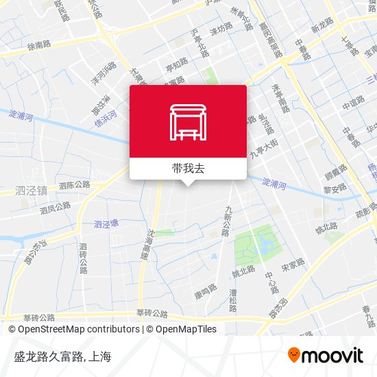 盛龙路久富路地图