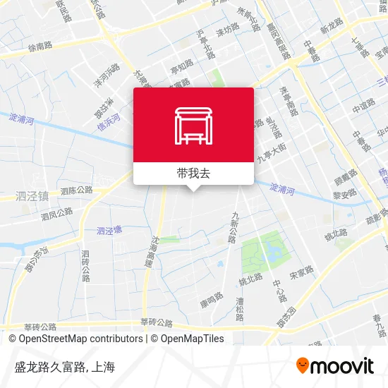 盛龙路久富路地图