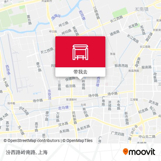 汾西路岭南路地图