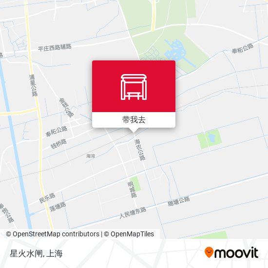 星火水闸地图
