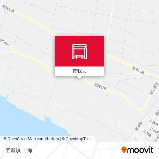 竖新镇地图