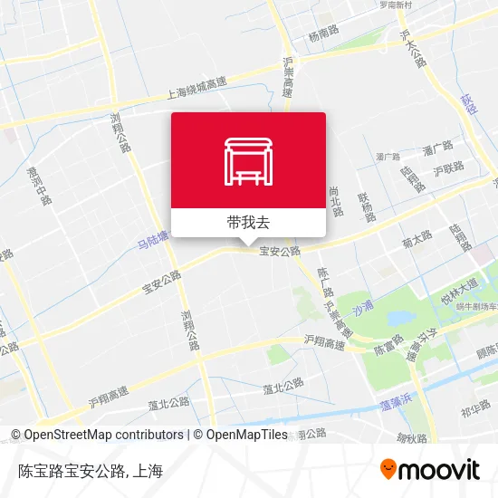 陈宝路宝安公路地图