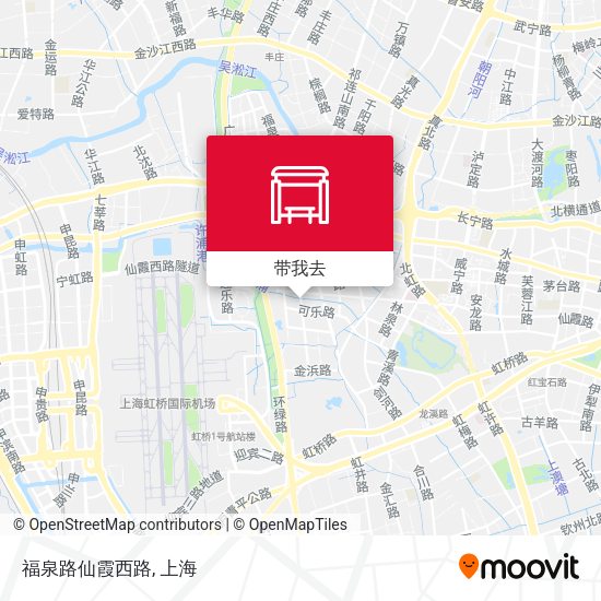 福泉路仙霞西路地图