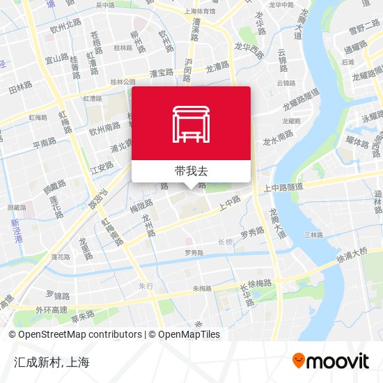 汇成新村地图