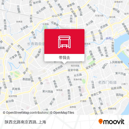 陕西北路南京西路地图