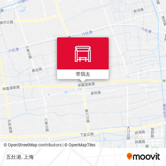 五灶港地图
