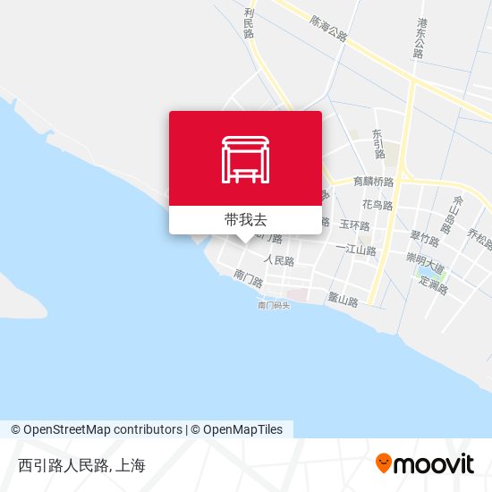 西引路人民路地图