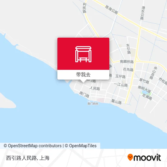 西引路人民路地图