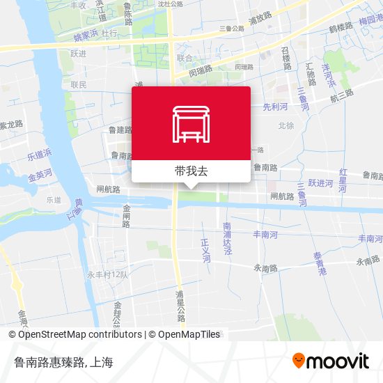 鲁南路惠臻路地图