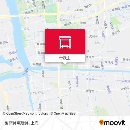 鲁南路惠臻路地图