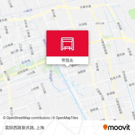 晨阳西路新共路地图