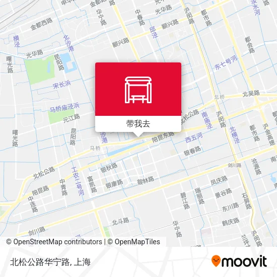 北松公路华宁路地图