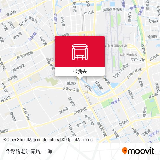 华翔路老沪青路地图