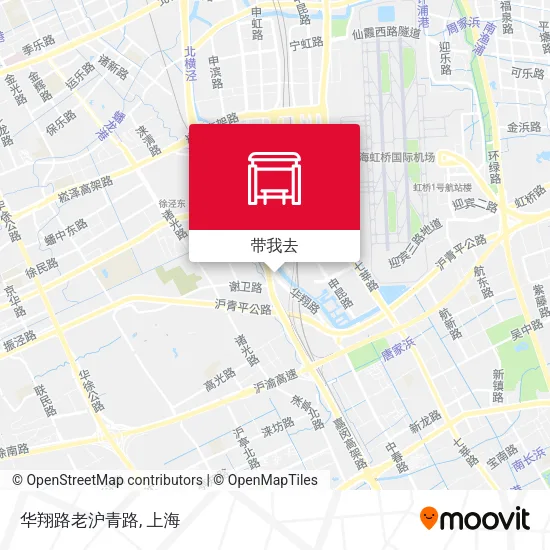 华翔路老沪青路地图