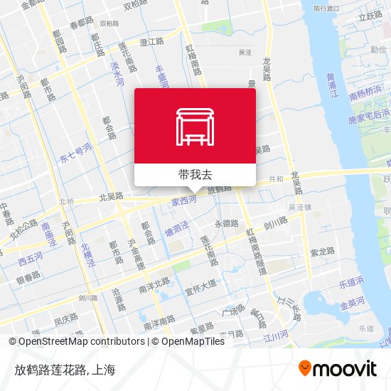 放鹤路莲花路地图