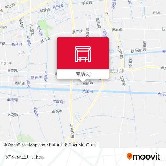 航头化工厂地图