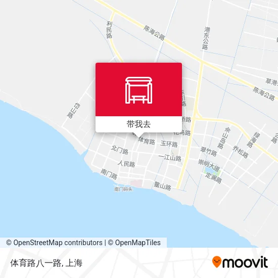 体育路八一路地图