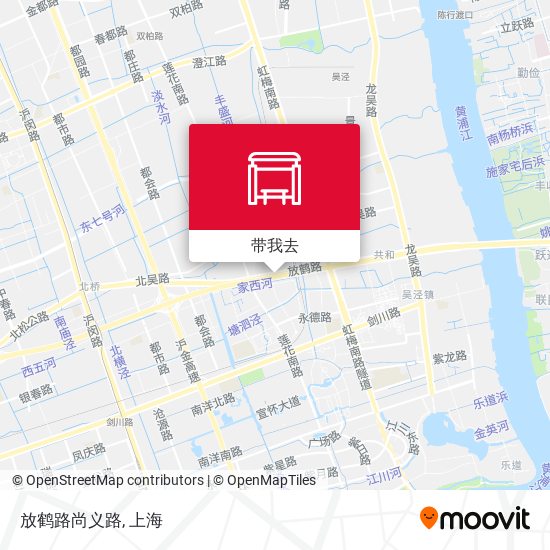 放鹤路尚义路地图
