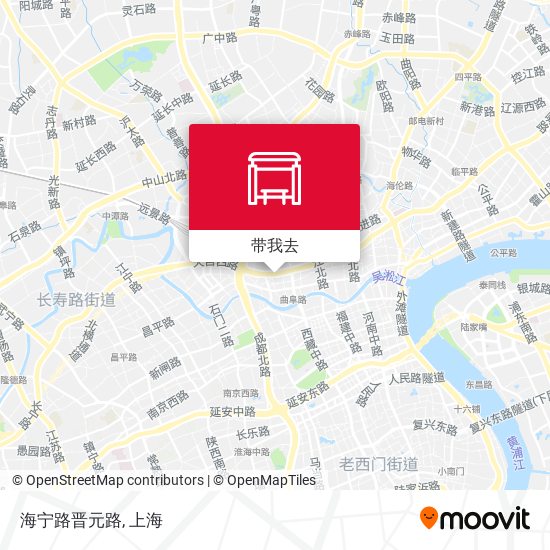 海宁路晋元路地图