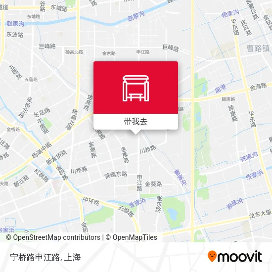 宁桥路申江路地图