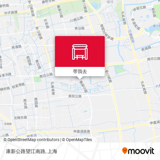 康新公路望江南路地图