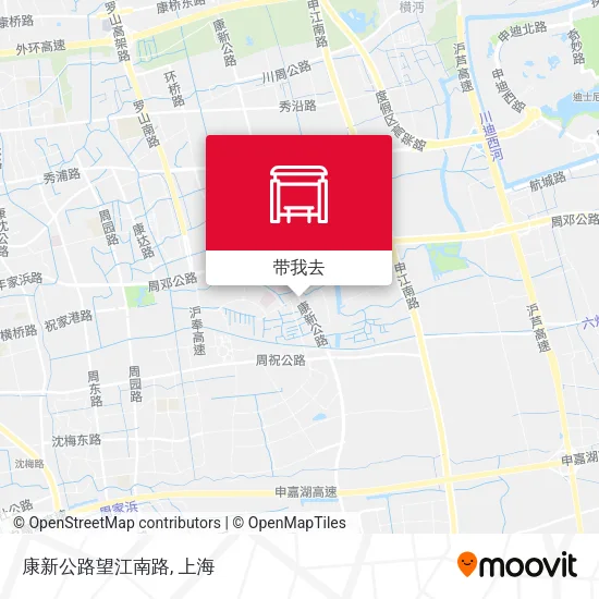 康新公路望江南路地图