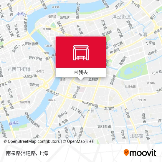 南泉路浦建路地图