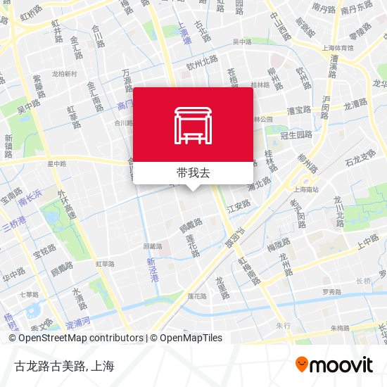 古龙路古美路地图