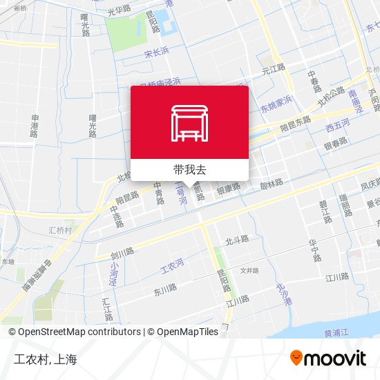 工农村地图