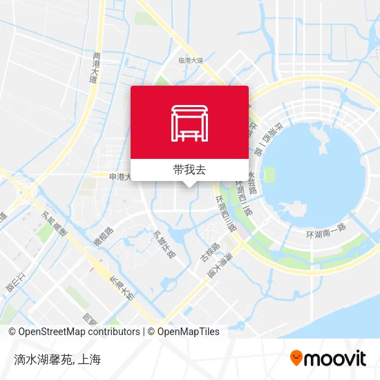 滴水湖馨苑地图