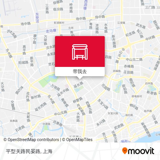 平型关路民晏路地图