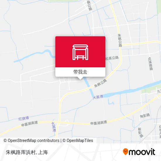 朱枫路厍浜村地图
