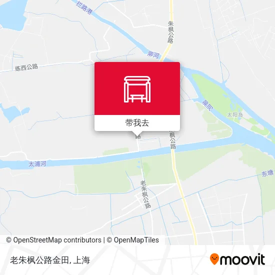 老朱枫公路金田地图