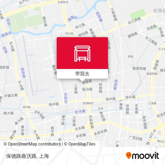 保德路曲沃路地图