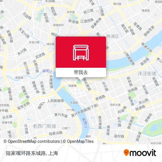 陆家嘴环路东城路地图