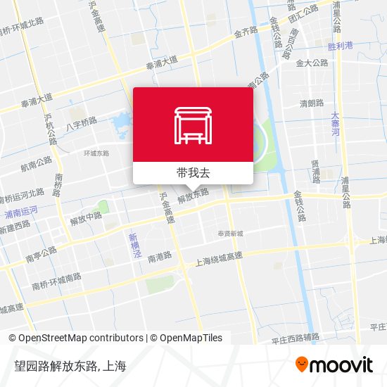 望园路解放东路地图