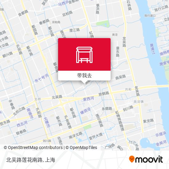 北吴路莲花南路地图