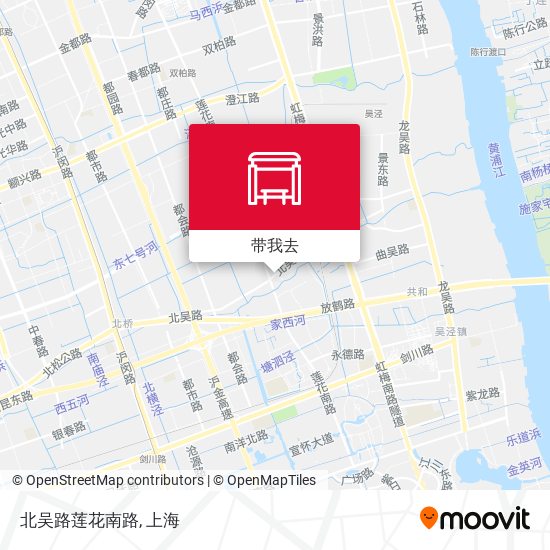 北吴路莲花南路地图