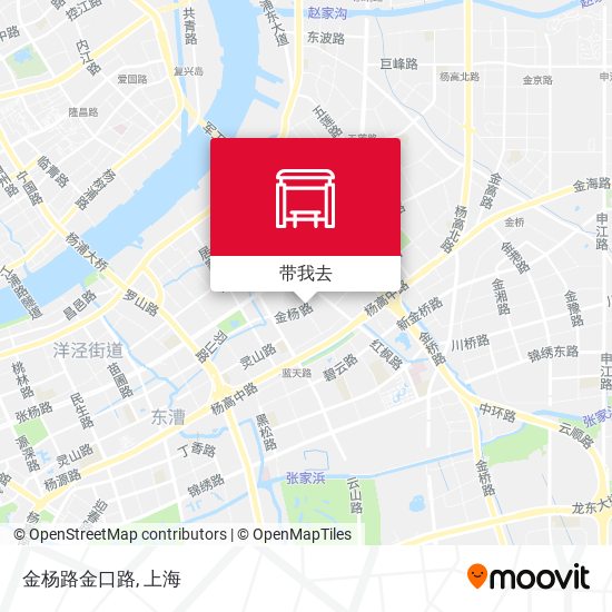金杨路金口路地图