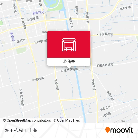 杨王苑东门地图