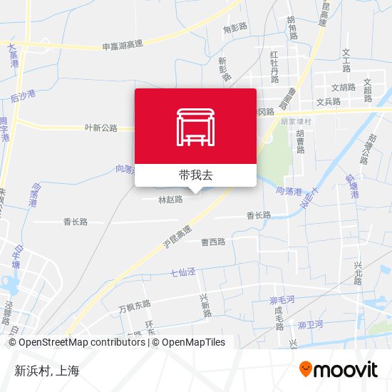 新浜村地图