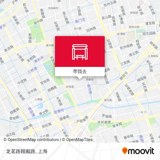 龙茗路顾戴路地图