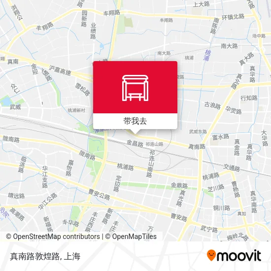 真南路敦煌路地图