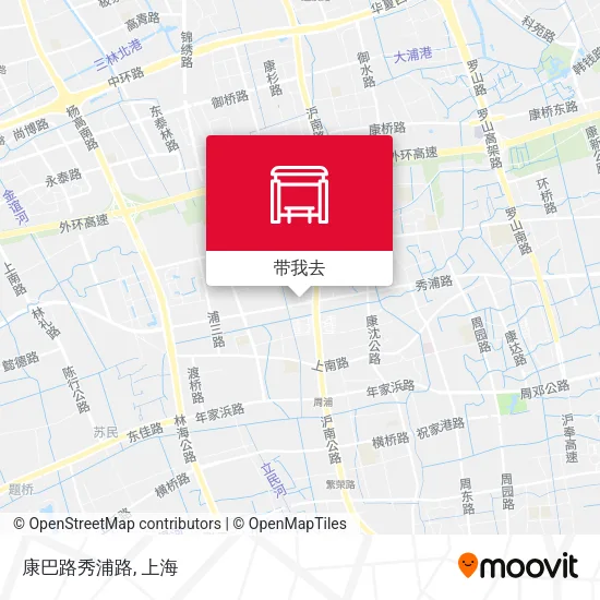 康巴路秀浦路地图